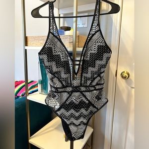 Becca Mesh One-Piece Swimsuit